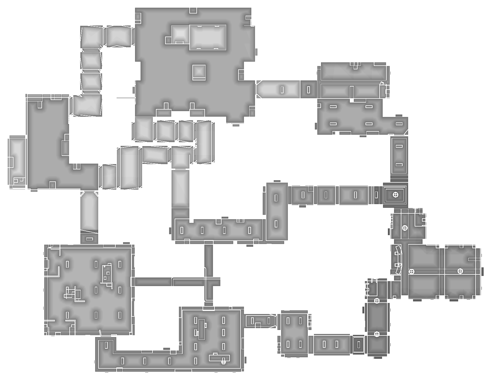 Satellite floor plan